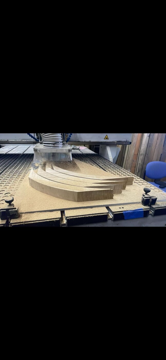 Machine CNC en action